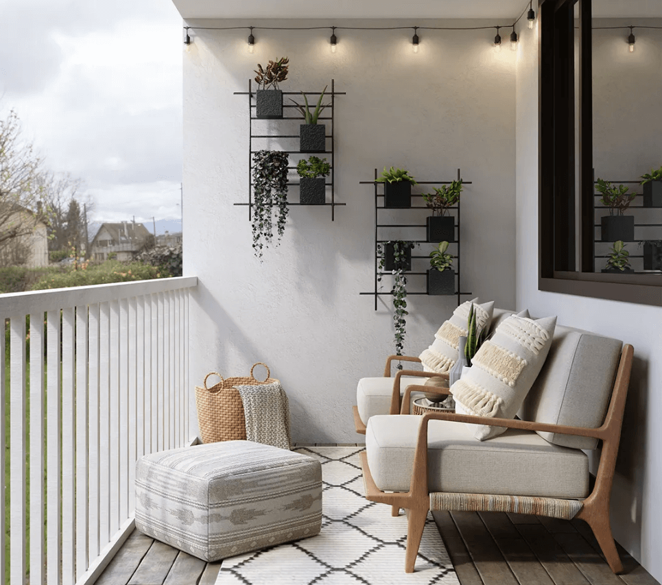 Как создать уют на балконе
